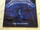 Metallica Ride The Lightning Megaforce Records Vinyl LP 1st Press Rare