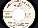 Doo Wop 45 TONY & THE HOLIDAYS There Goes My Heart Again/My Love Is Real HEAR