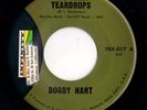 Mod Popcorn R&B 45 BOBBY HART Too Many Teardrops/People Next Door Infinity HEAR