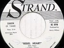 LARRY HALL 45 Rebel Heart STRAND Popcorn ROCKABILLY Original NEAR MINT #CC236