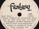 78 RPM RARE UNIQUE JAZZ RECORD BY DAVE BRUBECK ON FANTASY 535 MUST SEE / VG+++E-