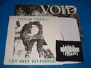MINOR THREAT LP Try Not To Forget TEST + poster and patch unplayed