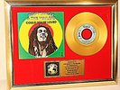 Bob Marley, Could You Be Loved, mit Cover Gold Record goldene Schallplatte Award