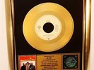 ZZ Top, Sharp Dressed Man, Gold Record, goldene Schallplatte, Award, platin