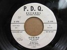 POPPY & THE SAVOYS - DOMINO B/W SLAPPIN' RODS AND LEAKY OIL 45 ON PDQ L-5001