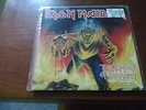 IRON MAIDEN THE NUMBER OF THE BEAST 45 GIRI  RED VINYL  EX/EX RARO  + POSTER