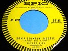 JAYCEE HILL Romp Stompin Boogie & A Love So Fine 45 Rockabilly Orig Epic Listen