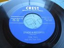 1957 ROCKABILLY 45 TOM TALL and his TOM KATS on PROMO CREST ''STACK-A-REC0RDS