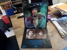 Jimi Hendrix 2x LP Electric Ladyland UK Track 1st press Mega rare Blue writing