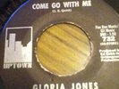 VERY RARE GENUINE ORIGINAL MATT LABEL - GLORIA JONES - COME GO WITH ME