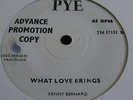 Northern Soul - Kenny Bernard - What Love Brings - W/Demo - UK Rarity