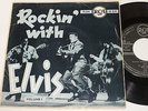  Elvis Presley EP Belgium Rockin' with volume 1 1956 original VG+/VG+