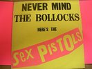 SEX PISTOLS   NEVER MIND THE BOLLOCKS ,(FIRST UK PRESSING OF THE 12 TRACK WITH B