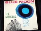 THE MARCELS Blue Moon EP Rare Swedish RED Vinyl US Doo Whoop Colpix 1961