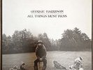 All Things Must Pass: George Harrison Vinyl 3 LP Record Set German Issue