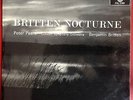 SXL 2189 BRITTEN Nocturne Peter Pears London Symphony Orchestra Decca WBg ED1