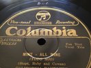 CALIFORNIA RAMBLERS 78rpm Mine All Mine / Changes COLUMBIA 1275D Mint
