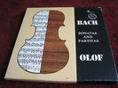 THEO OLOF BACH 6 SONATAS VIOLIN SOLO 3LP Dutch only NM+ vinyl