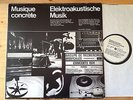 Musique Concrete - Elektroakustische Musik KLETT VERLAG, rare '74 LP John Cage
