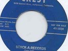TOM TALL & HIS TOM KATS STACK-A-RECORDS b/w MARY JO CREST RARE RAVE-UP 45 VG