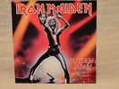 IRON MAIDEN - Maiden Japan Venezuela cover on splattered vinyl NM RARE