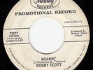 MOD NORTHERN SOUL POPCORN 45 BOBBY SCOTT MOANIN' MERCURY 72077 PROMO HEAR BOTH