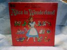 1963 DISNEY'S ALICE IN WONDERLAND LP disneyland DQ-1208 cheshire cat,mad hatter