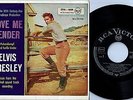 EP 1956 / 1960er Elvis Presley LOVE ME TENDER + 3 RCA Victor V3 EPA 4006 RARE 