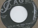WHITEY PULLEN GENTLY b/w LET'S ALL GO WILD  SAGE ROCKABILLY 45 VG PLAYS NICE