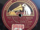 CHANT CANNIBALE MARQUISES CANNIBAL SONG GRAMOPHONE K 6311 THAITI 78 RPM