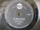 ELVIS PRESLEY, ITS NOW OR NEVER/MESS OF THE BLUES SA PRESSING 78 VG