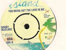 Bobby McClure  You bring out the love in me  Island  Records