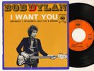 BOB DYLAN on CBS --I WANT YOU +2-- FRENCH 7