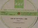 THE JAM SELECTOR SECRET AFFAIR DAVID BOWIE   BBC TOP POPS TRANS DISC 822 LP 1980