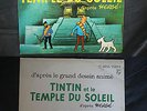 Tintin et le Temple du Soleil 33T Hergé - Jacques Brel - TBE NM - PHILIPS
