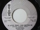 Rare Northern Soul Motown 45 Satintones Tomorrow & Always / A Love That Can HEAR