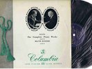 33CX 1350 BG GIESEKING - RAVEL PIANO WORKS VOLUME 1
