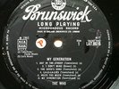 The Who : My Generation : Brunswick 1B/1B Vinyl LP (1965)