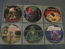 6 x Picture LP´s  SLAYER, Megadeth, Iron Maiden, Rainbow, Sodom, Sanctuary
