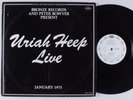 URIAH HEEP Bronze Records & Peter Bowyer Live January 1973 MERCURY LP VG++ WLP