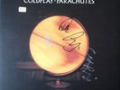 Coldplay 'Parachutes' LP Full Band AUTOGRAPH on front 2000 Chris Martin NICE