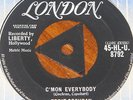 EDDIE COCHRAN   C'MON EVERYBODY b/w DON'T EVER LET ME   UK TRI LONDON 7