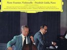 DG LPM 18602 Pierre Fournier Violoncello, Friedrich Gulda Piano Beethoven LP