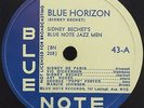 78 Rpm SIDNEY BECHET blue horizon / muskrat ramble 12