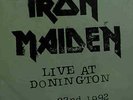 IRON MAIDEN   LIVE AT DONINGTON   KOREA 3 LP SET   EMI KOREA NO OPEN  RARE