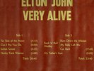 ELTON JOHN VERY ALIVE RARE OOP LP FROM 11-17-70 LIKE NEW YELLOW VINYL w/ FREE CD