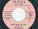 New Breed R&B Rocker / Mad Mike   Ervin Rucker - Done, Done the slop  {Duplex}