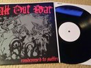 ALL OUT WAR - CONDEMNED TO SUFFER LP TEST PRESS SXE NYHC JUDGE INTEGRITY