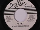 rare Soul 45 REGGIE SADDLER REVUE just wait and see DE-LITE Hear