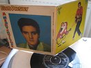 ELVIS PRESLEY - ELVIS SINGS CHRISTMAS SONGS GATEFOLD COVER VINYL V/G